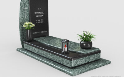 Nowoczesny nagrobek Impala i Strzelin (n20b)