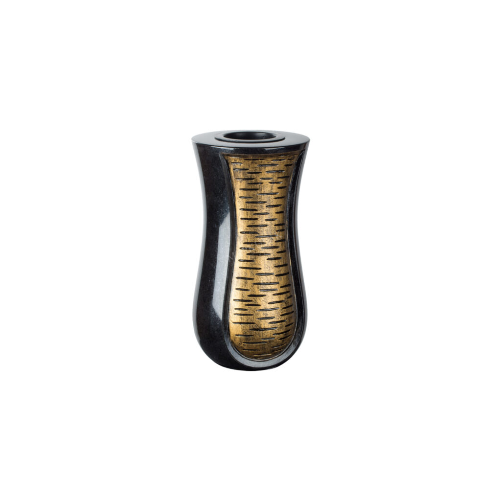 Ozdobny wazon z wycięciem "kora brzozy" (we6)