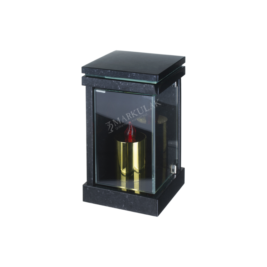 Lampion ze szklaną wstawką (L14.1)