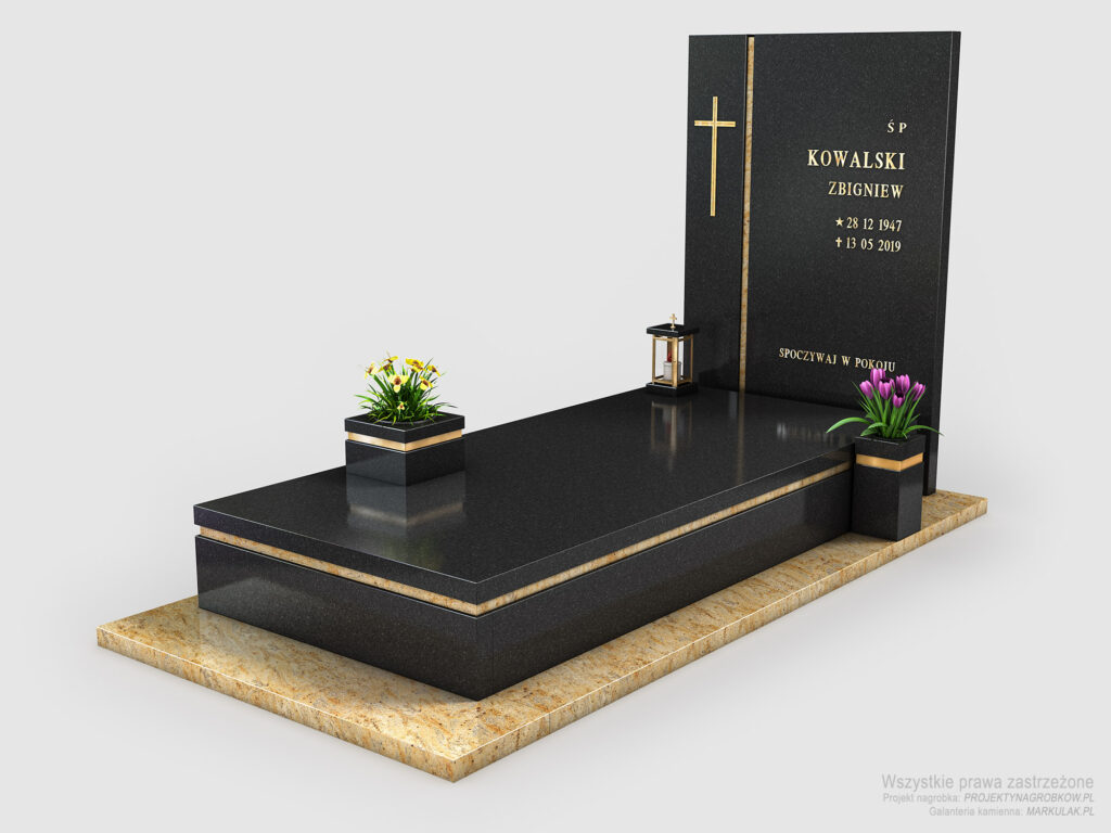 Grobowiec w kamiennym złocie