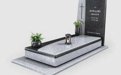 Łagodny, nowoczesny grobowiec