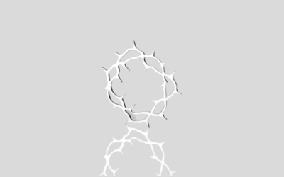 Ornament metalowy korona cierniowa