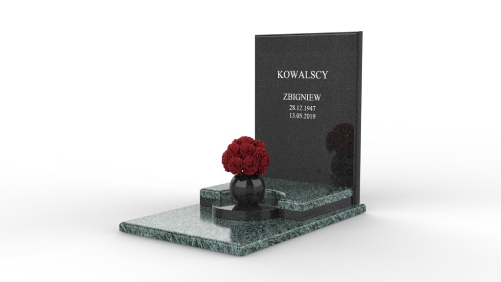 Urnowy nagrobek w ćwierćwałku (nu01b)