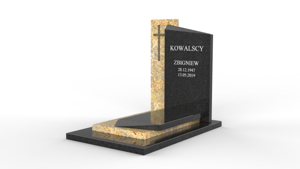 Elegancki nagrobek urnowy (nu02b)